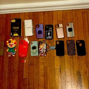 iPhone 11 cases. Wish include 13 cases and a screen protector